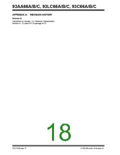 浏览型号93LC66BXTISNG的Datasheet PDF文件第18页