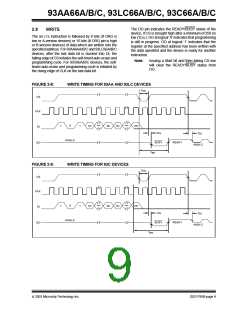 浏览型号93LC66BXTISNG的Datasheet PDF文件第9页