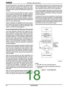浏览型号AM29DL800BT70WBI的Datasheet PDF文件第18页