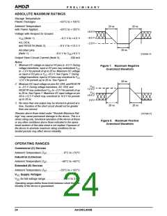 浏览型号AM29DL800BT70WBI的Datasheet PDF文件第24页