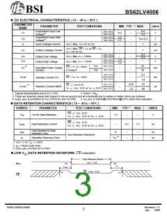 浏览型号BS62LV4006TC的Datasheet PDF文件第3页