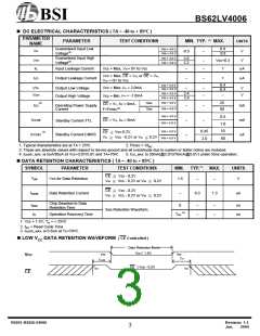 浏览型号BS62LV4006SC-70的Datasheet PDF文件第3页