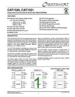 浏览型号CAT1320JI-42TDFN的Datasheet PDF文件第1页