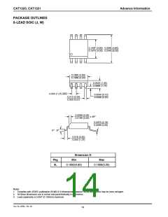 浏览型号CAT1320JI-42TDFN的Datasheet PDF文件第14页