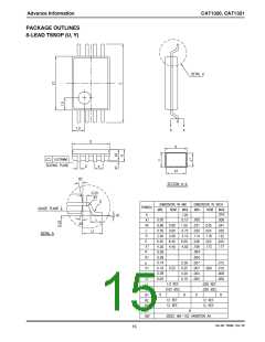 浏览型号CAT1320JI-42TDFN的Datasheet PDF文件第15页