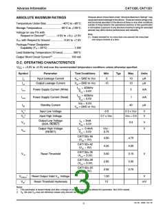 浏览型号CAT1320JI-42TDFN的Datasheet PDF文件第3页