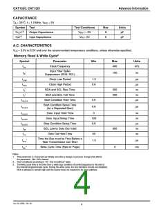 浏览型号CAT1320JI-42TDFN的Datasheet PDF文件第4页