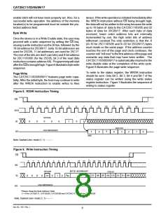 浏览型号CAT25C17L-1.8TE13的Datasheet PDF文件第8页