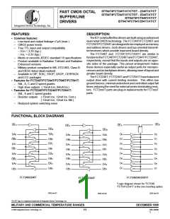浏览型号IDT742244CTQB的Datasheet PDF文件第1页