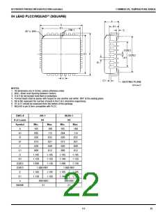 浏览型号IDT79R3052E-33J的Datasheet PDF文件第22页