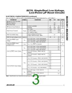 浏览型号MAX6385XS44D3-T的Datasheet PDF文件第3页