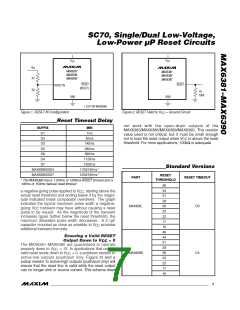 浏览型号MAX6385XS44D3-T的Datasheet PDF文件第7页