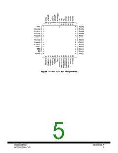 浏览型号MC68HCP11A1VP的Datasheet PDF文件第5页