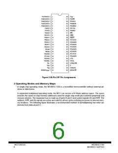 浏览型号MC68HCP11A1VP的Datasheet PDF文件第6页