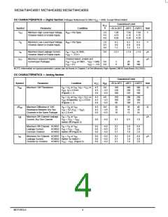浏览型号MC74HC4053N的Datasheet PDF文件第4页