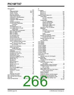 浏览型号PIC16F777-I/PT的Datasheet PDF文件第266页