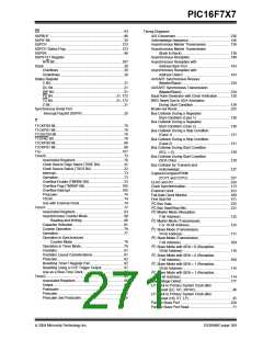 浏览型号PIC16F777-I/PT的Datasheet PDF文件第271页