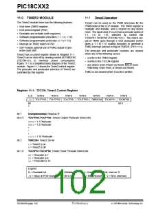 浏览型号PIC18C452-I/L的Datasheet PDF文件第102页
