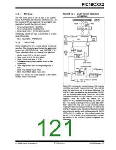浏览型号PIC18C452-I/L的Datasheet PDF文件第121页