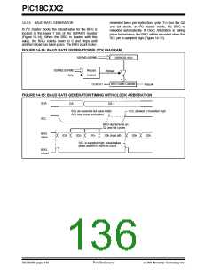 浏览型号PIC18C452-I/L的Datasheet PDF文件第136页
