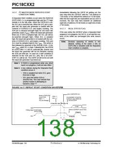 浏览型号PIC18C452-I/L的Datasheet PDF文件第138页