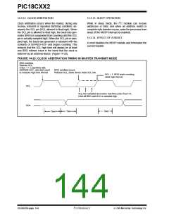 浏览型号PIC18C452-I/L的Datasheet PDF文件第144页