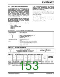 浏览型号PIC18C452-I/L的Datasheet PDF文件第153页