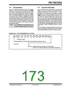 浏览型号PIC18C452-I/L的Datasheet PDF文件第173页