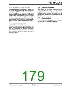 浏览型号PIC18C452-I/L的Datasheet PDF文件第179页