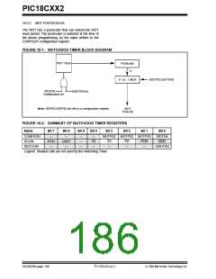 浏览型号PIC18C452-I/L的Datasheet PDF文件第186页