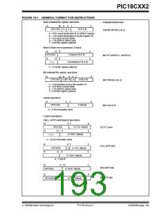 浏览型号PIC18C452-I/L的Datasheet PDF文件第193页