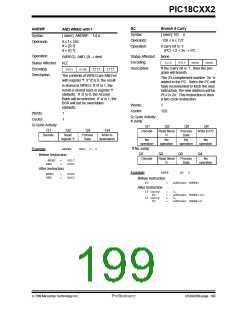浏览型号PIC18C452-I/L的Datasheet PDF文件第199页