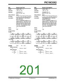 浏览型号PIC18C452-I/L的Datasheet PDF文件第201页