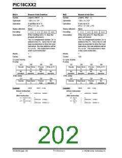 浏览型号PIC18C452-I/L的Datasheet PDF文件第202页