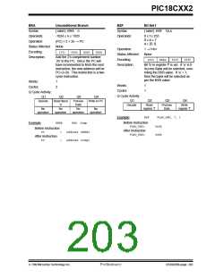 浏览型号PIC18C452-I/L的Datasheet PDF文件第203页