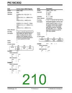 浏览型号PIC18C452-I/L的Datasheet PDF文件第210页