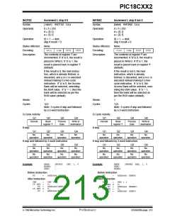浏览型号PIC18C452-I/L的Datasheet PDF文件第213页