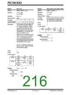 浏览型号PIC18C452-I/L的Datasheet PDF文件第216页