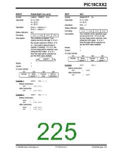 浏览型号PIC18C452-I/L的Datasheet PDF文件第225页