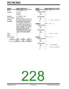 浏览型号PIC18C452-I/L的Datasheet PDF文件第228页