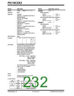 浏览型号PIC18C452-I/L的Datasheet PDF文件第232页