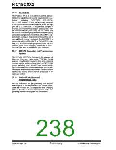 浏览型号PIC18C452-I/L的Datasheet PDF文件第238页