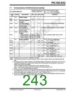 浏览型号PIC18C452-I/L的Datasheet PDF文件第243页