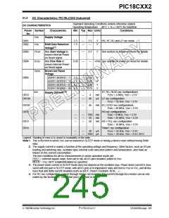 浏览型号PIC18C452-I/L的Datasheet PDF文件第245页
