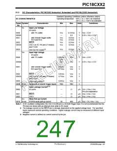 浏览型号PIC18C452-I/L的Datasheet PDF文件第247页