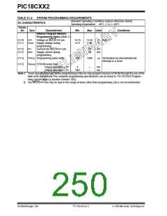 浏览型号PIC18C452-I/L的Datasheet PDF文件第250页