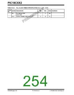 浏览型号PIC18C452-I/L的Datasheet PDF文件第254页