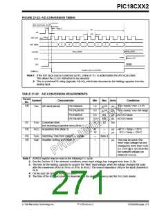 浏览型号PIC18C452-I/L的Datasheet PDF文件第271页