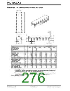 浏览型号PIC18C452-I/L的Datasheet PDF文件第276页