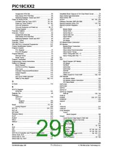 浏览型号PIC18C452-I/L的Datasheet PDF文件第290页